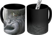 Magische Mok - Foto op Warmte Mok - Een verbazingwekkende Gorilla - 350 ML