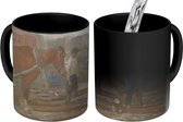Magische Mok - Foto op Warmte Mok - Bouwterrein Oud-West te Amsterdam - Schilderij van George Hendrik Breitner - 350 ML
