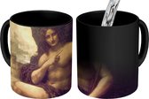 Magische Mok - Foto op Warmte Mok - St John in the wilderness - Leonardo da Vinci - 350 ML