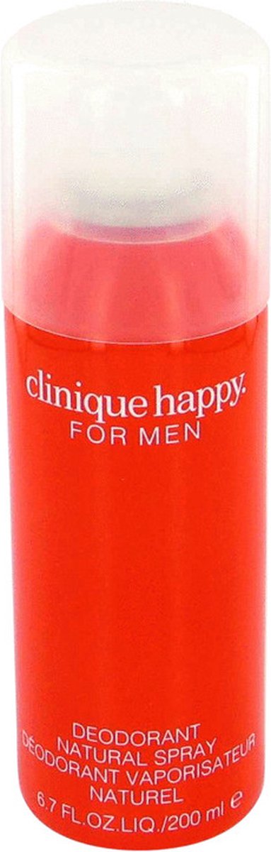 Clinique Happy Déodorant Spray 200 Ml Pour Homme | bol.com