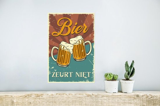 Affiche Mancave - Bières - 20x30 cm