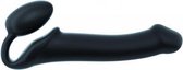 Strap On Me - Strapless Voorbind Dildo - Maat L - Zwart