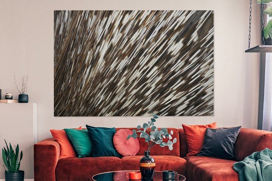Tableau sur toile Épines en gros plan - 180x120 cm - Décoration murale XXL
