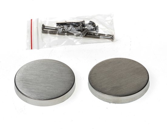 Rosace de couverture ronde en acier inoxydable pour épaisseur de porte 37-42mm