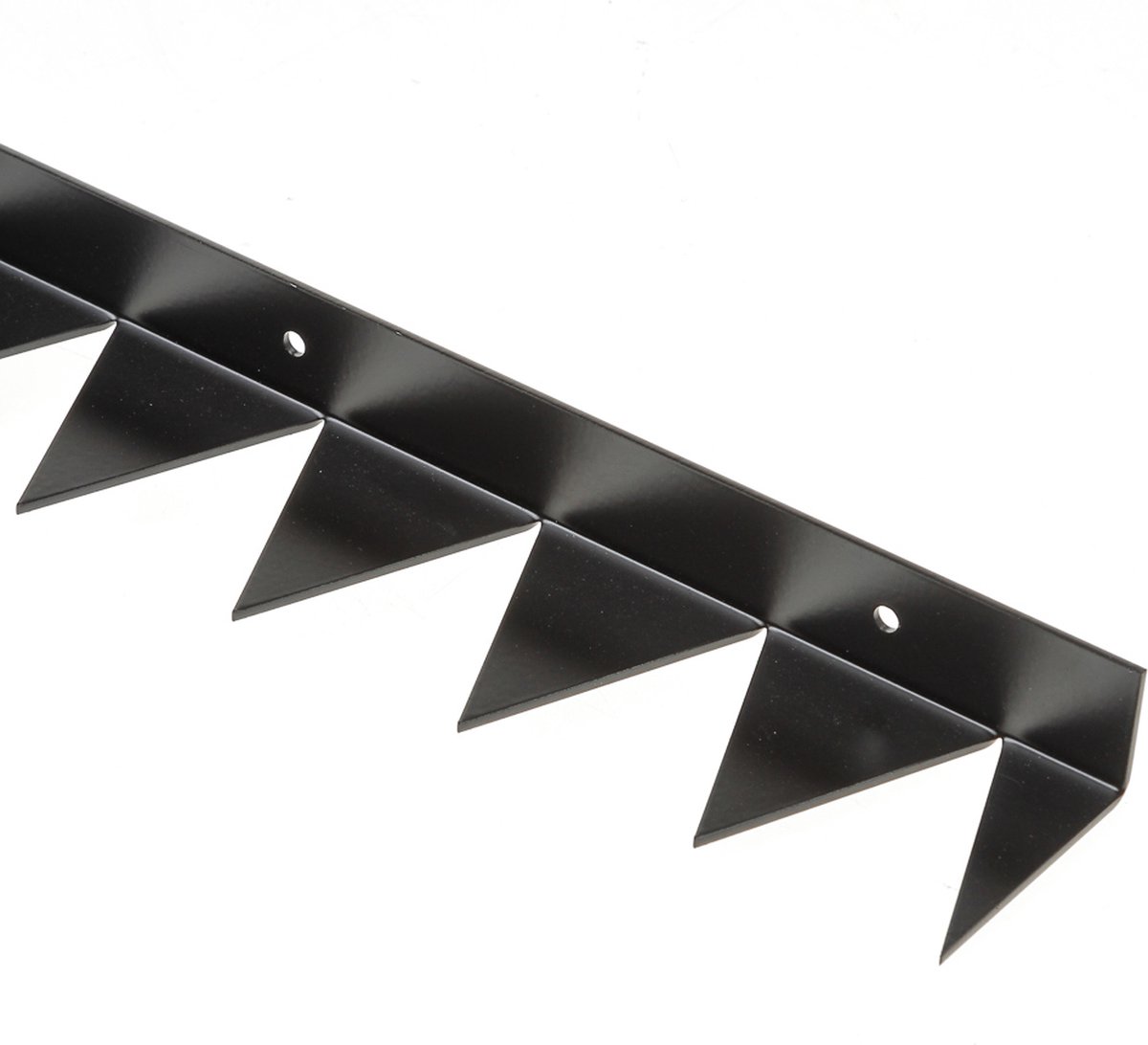 Anti-klimstrip - Zwart - Staal - Secu - SecuMax anti klimstrip zwart 1000x60mm 90graden