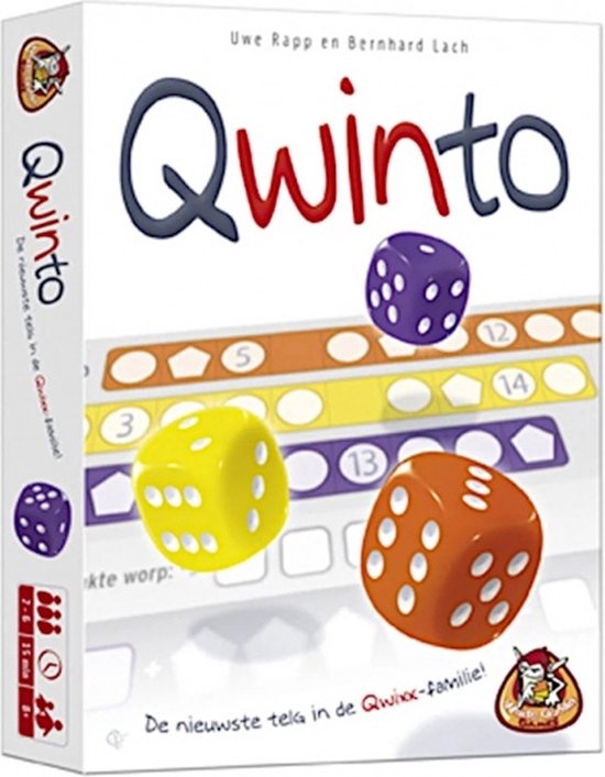 Thumbnail van een extra afbeelding van het spel ApolloX Qwinto dobbelspel