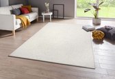 Effen vloerkleed Fineloop Comfort - crème 200x290 cm