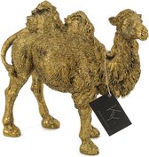 Beeldje kameel goud
