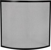 Perel Haardscherm - 66 x 61 cm - Zwart - Metaal
