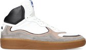 Floris Van Bommel 20371 Hoge sneakers - Leren Sneaker - Heren - Wit - Maat 46