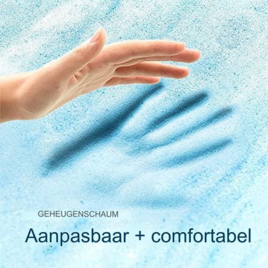 Noppenmatras - Schuimmatras - 140 x 200 cm - Hoogte: 7,5cm — afbeelding 3
