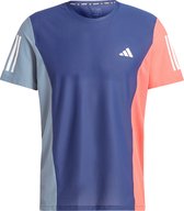 adidas Performance Own The Run Colorblock T-shirt - Heren - Blauw- M