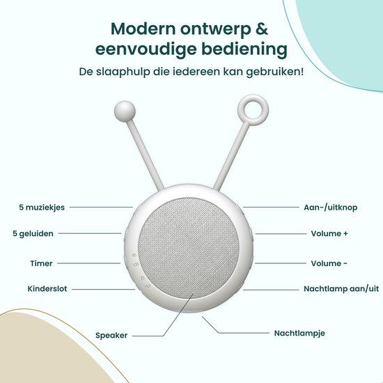 White Noise - Witte Ruis Machine - White Noise machine - Slaaphulp Baby - Nachtlampje - White Noise Baby - Slaaptrainer kinderen - eBook — afbeelding 5