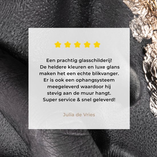 MuchoWow® Peinture sur Verre - Femme - Or - Zwart - Maquillage - Luxe - Maquillage cm - Peintures sur Verre Peintures - Photo sur Glas