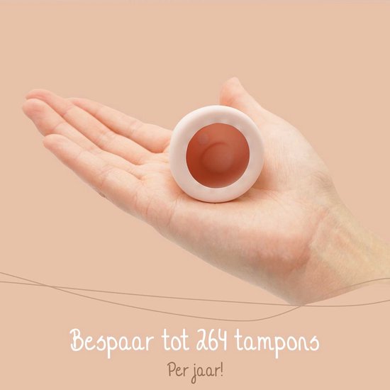 Bamboozy Menstruatiecup Maat L Herbruikbare Menstruatie Cup Period Menstrueren Zero Waste