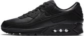Nike Air Max 90 Leather - Heren Sneakers - Black/Black-Black - Maat 45