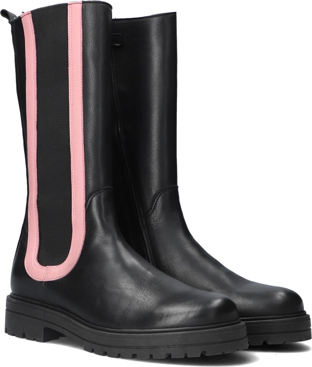 Wysh Rosie Chelsea boots - Enkellaarsjes - Meisjes - Zwart - Maat 39