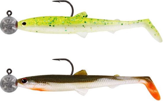 Westin Bullteez 9.5cm R n R 7g - Haak 4/0 (2 pcs) - Kleur : Dark Water Mix 6 van Westin — afbeelding 3