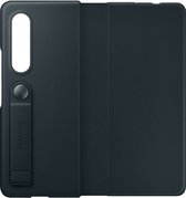 Lederen Flip Hoesje - Samsung Galaxy Z Fold3 5G - Groen
