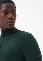 Barbour International Cotton half zip knit - pine grove