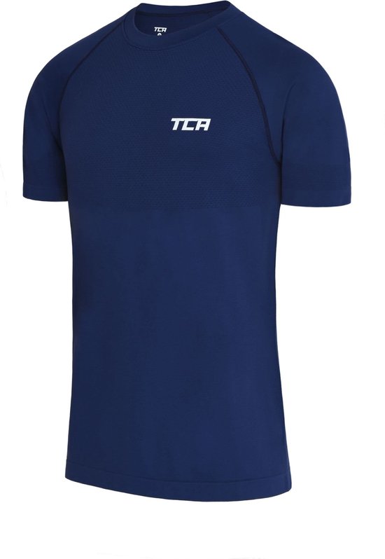 TCA Mannen SuperKnit Technisch ontworpen Gym Hardloop Trainings T-shirt
