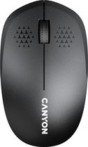 Canyon MW-04 - Draadloze Muis - Bluetooth 5.0 - 1200 DPI Optische Sensor - Rechtshandig en Linkshandig - Slim Energiebeheer - Zwart