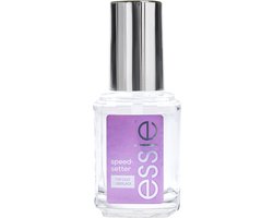 foto van essie - nagelverzorging - speed setter top coat - super sneldrogende topcoat - 13,5 ml