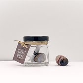 Pot de perte de poids - pierre précieuse Sardonyx (pierres précieuses, minéraux, cristal, cadeau, confiance en soi, persévérance, esprit de décision, perte de poids, perte de poids, bonheur, pour lui, pour elle, Noël, Sinterklaas)