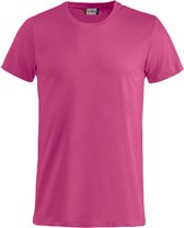 Clique 2 Pack Basic Fashion-T Modieus T-shirt kleur Helder Kersen maat 3XL