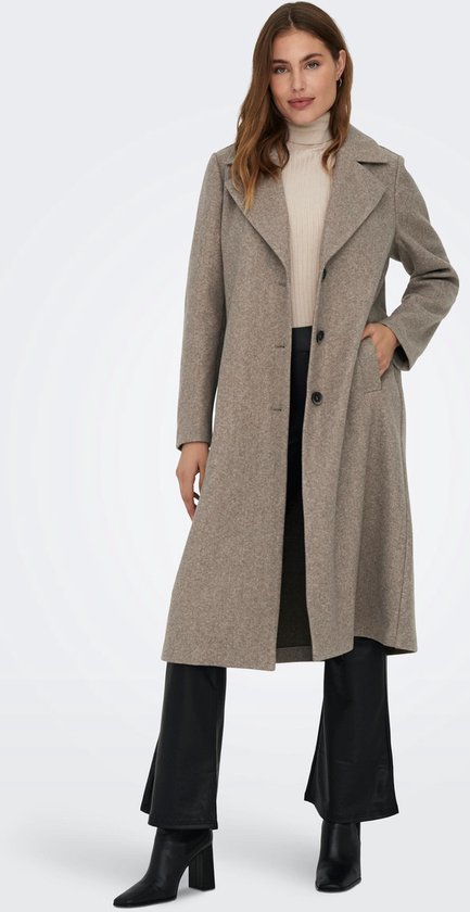 Only Dames Victoria Wrap Jacks Donkerbruin