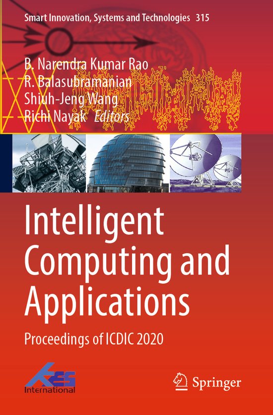 Smart Innovation, Systems and Technologies315- Intelligent C ... - cover