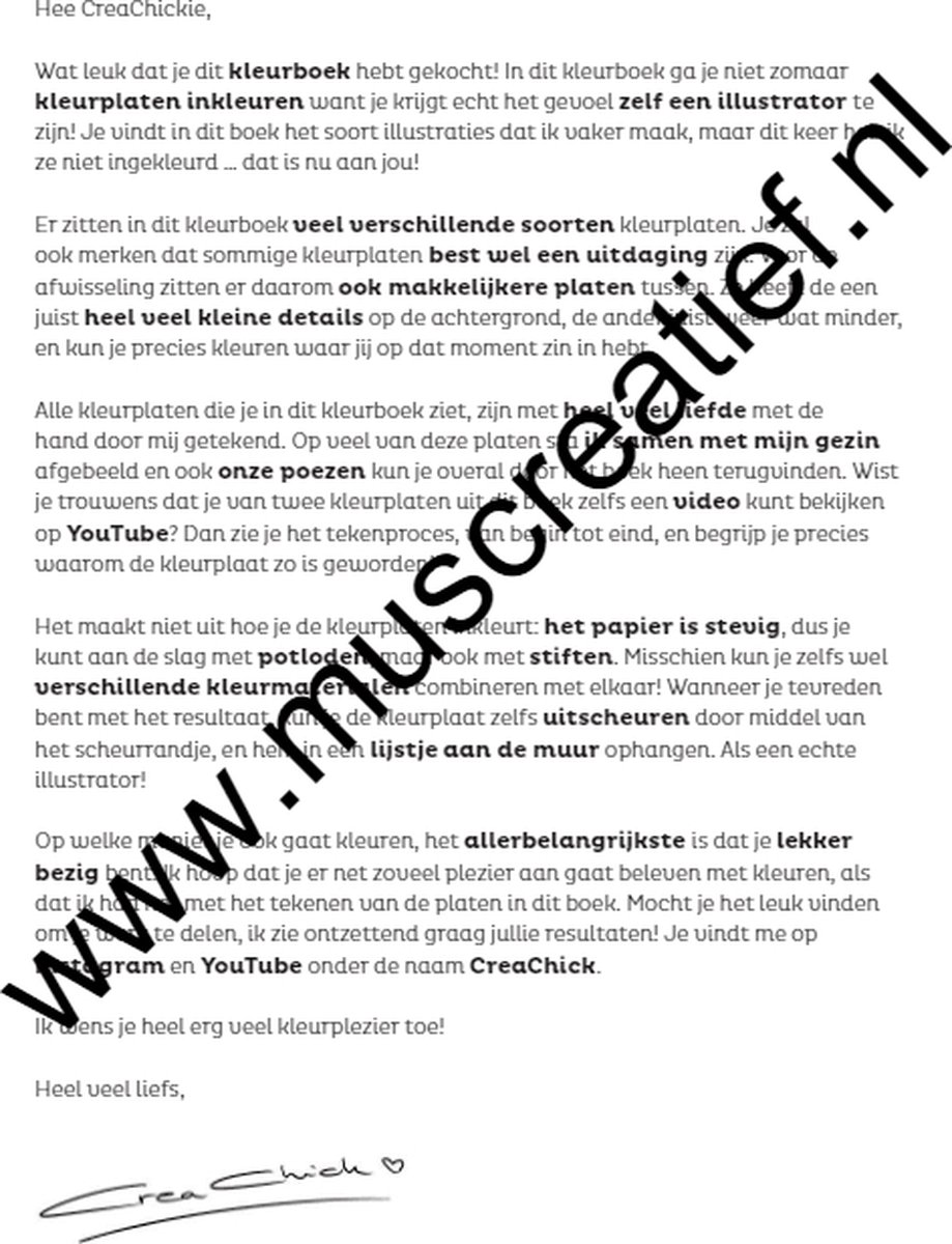 CreaChick Kleurboek — afbeelding 5