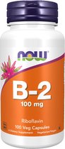 Vitamin B2 Riboflavin, 100mg