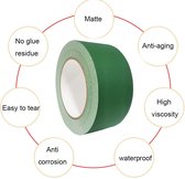 Professionele groene gaffa tape Duct Tape, Matter Gaffer Tape, Multipurpose, 50MM x 27M, Merk: WELSTIK