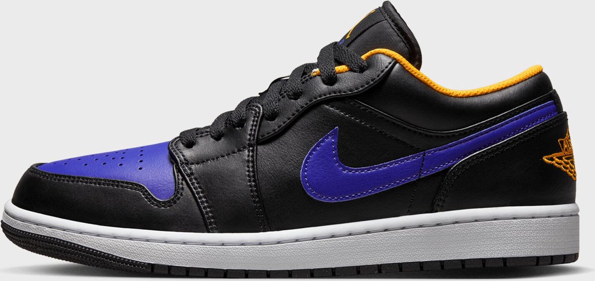 Nike Nike Air Jordan 1 Low Dark Concord Sneakers Heren Zwart