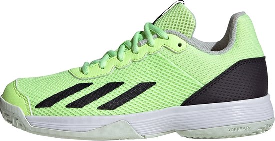 adidas Performance Courtflash Tennis Schoenen - Kinderen - Groen- 30