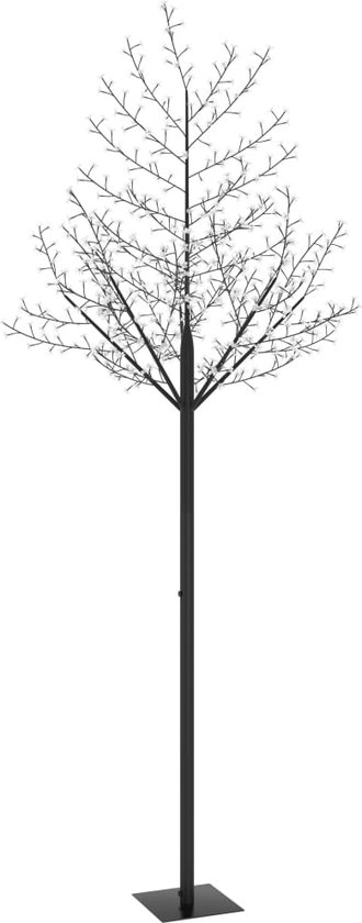 vidaXL - Kerstboom - 600 - LED's - blauw - licht - kersenbloesem - 300 - cm
