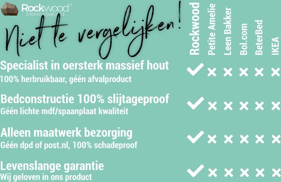 Lit enfant Rockwood® Storm comprenant l'assemblage avec sommier à lattes, incluant un pot de lavis gris