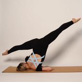 Samarali Laguna Zwart Dames Sportpak - Yoga Jumpsuit voor Fitness en Ontspanning - Comfortabel, Ademend en Duurzaam