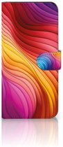 Book Case geschikt voor Samsung Galaxy A04e Regenboog