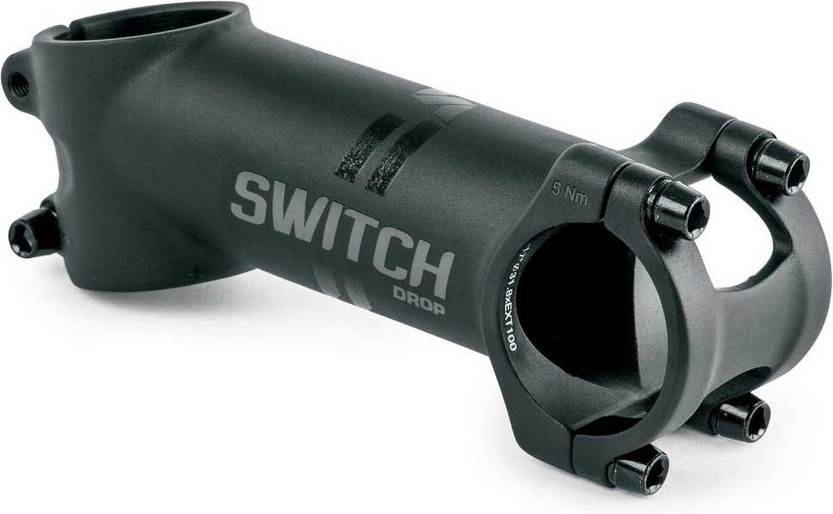 Switch Drop 31.8 Mm Fiets Stuurpen Zilver 50 mm / ±17º