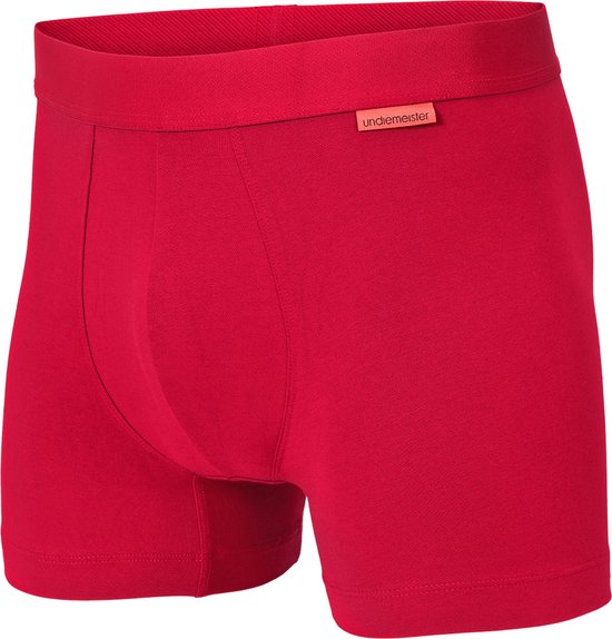 Undiemeister - Boxershort - Boxershort heren - Ondergoed - Onderbroek mannen - Gemaakt van Mellowood - Boxer briefs - Bright Sunrise (rood) - 1 Stuk - S