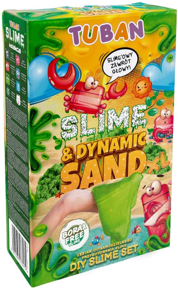 Tuban Tuban - DIY Set Tuban Slime & Dynamic Sand XL