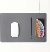 POUT HANDS3 PRO Fast Wireless Charging Mouse Pad Grijs