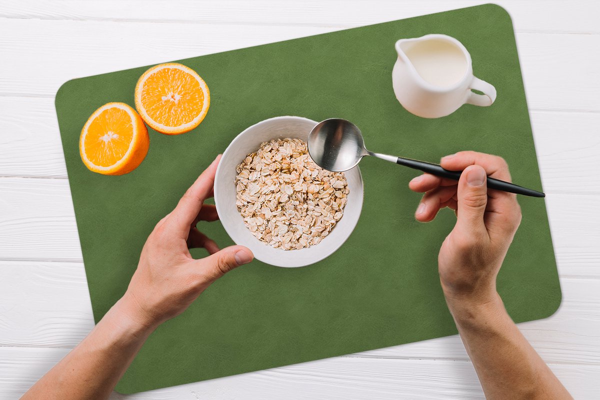 Placemats - Berghoff - Grijs - Stof - Keukenhulpjes kopen? | Korting