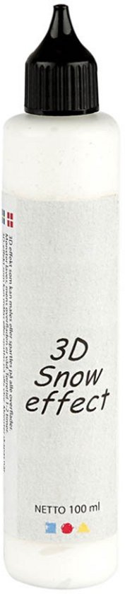 Pâte à neige 3D, 100 ml