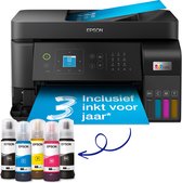 Epson EcoTank ET-4810, Jet d'encre, Impression couleur, 4800 x 1200 DPI, Copie couleur, A4, Zwart