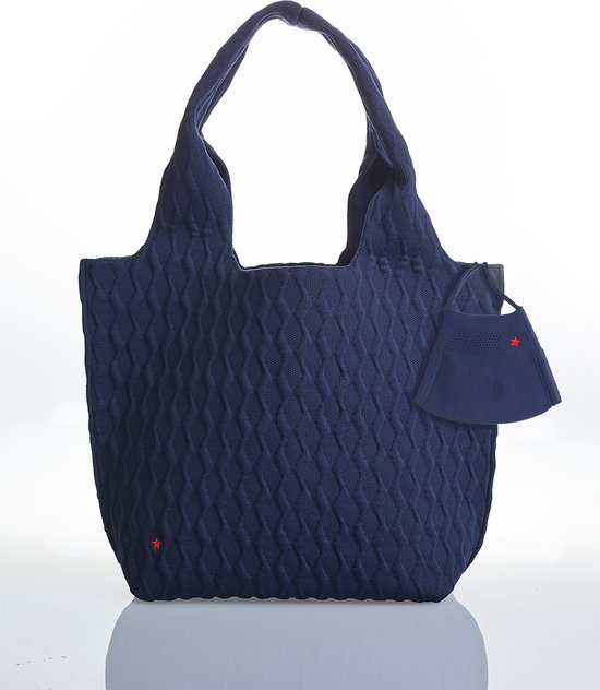 Redstars Eco-Bag Handtas/Shoppingtas - Ink Blauw