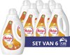 Robijn Vloeibaar Wasmiddel - Color - 6 x 20 wasbeurten