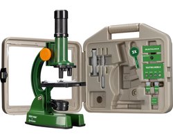 foto van Freek Vonk x BRESSER - Microscoop voor Kinderen - Van 100x tot 1200x Vergroting - Incl. Koffer en Accessoires